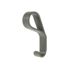 Momo Belt Wall Hook in gray with sleek design, mounted on a wall for hanging belts and accessories.