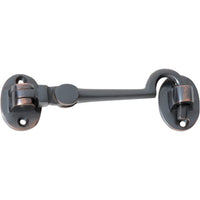 Cabin Hook Small Antique Copper 120mm. Centre to Centre 100mm in Antique Copper