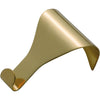 Picture Rail Hook Standard Polished Brass H50xW33mm in Polished Brass