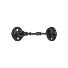 Cabin Hook Iron L100mm. Centre to Centre 100mm.
100mm in Matt Black