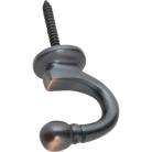 Curtain Tie Back Hook Standard Antique Copper P45mm in Antique Copper