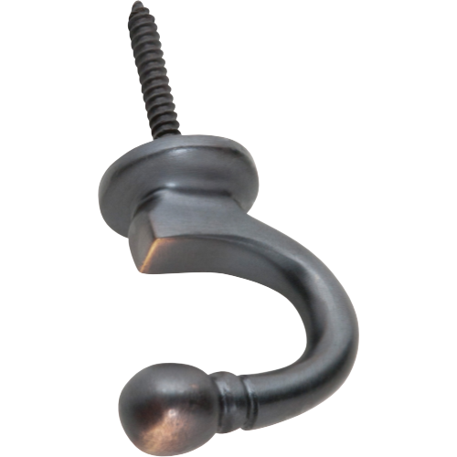 Curtain Tie Back Hook Standard Antique Copper P45mm in Antique Copper