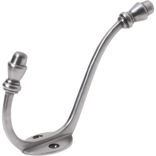 Tradco Acorn Hat and Coat Hook, wall-mounted metal hook with acorn design for hanging hats and coats.