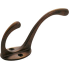Hat & Coat Hook Victorian Antique Brass H110xP50mm in Antique Brass
