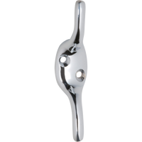 Cleat Hook Chrome Plated H75xP20mm in Chrome Plated
