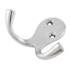 Robe Hook Double Chrome Plated H75xP30mm in Chrome Plated