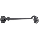 Cabin Hook Large Matt Black 175mm. Centre to Centre 150mm. in Matt Black