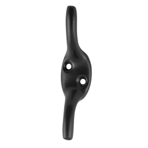 Cleat Hook Matt Black H75xP20mm in Matt Black