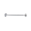 Cabin Hook - 150mm in Satin Chrome