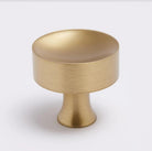 Atticus Knob - Burnished Brass in Burnished Brass