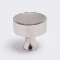 Atticus Knob - Satin Nickel in Satin Nickel