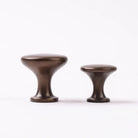 Ascot Knob Large - Antique Bronze in Antique Bronze