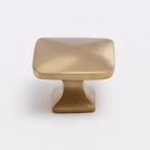 Bronte Knob - Burnished Brass in Burnished Brass