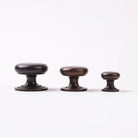 Kew Knob Large - Antique Bronze in Antique Bronze