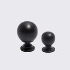 Surrey Knob Large - Scorched Black in Scorched Black