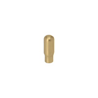 MOMO HANDLES ELBA 12MM KNOB BRUSHED SATIN BRASS in Brushed Satin Brass