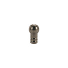 Brass Momo PARLA cabinet knob with a sleek, modern design and smooth finish, suitable for kitchen or furniture drawers.