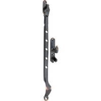 Casement Stay Sidemount Antique Copper L300mm in Antique Copper