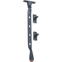 Casement Stay Base Fix Small Antique Copper L200mm in Antique Copper