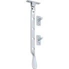 Casement Stay Base Fix Small Satin Chrome L200mm in Satin Chrome