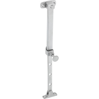 Casement Stay Telescopic Pin Satin Chrome L200-295mm in Satin Chrome