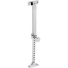 Casement Stay Telescopic Screw Down Chrome Plated L200-295mm in Chrome Plated