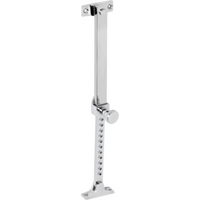 Casement Stay Telescopic Screw Down Chrome Plated L200-295mm in Chrome Plated