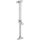 Casement Stay Telescopic Screw Down Satin Chrome L200-295mm in Satin Chrome
