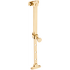 Casement Stay Telescopic Pin Unlacquered Polished Brass L200-295mm in Unlacquered Polished Brass
