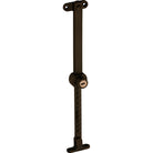 Casement Stay Stainless Steel Telescopic Locking Antique Brass L200-295mm in Antique Brass