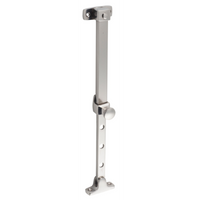 Casement Stay Telescopic Pin Satin Nickel L200-295mm in Satin Nickel