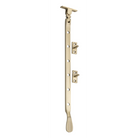 Casement Stay Base Fix Large Satin Brass L300mm in Satin Brass