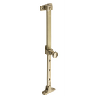 Casement Stay Telescopic Pin Satin Brass L200-295mm in Satin Brass