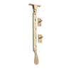 Casement Stay Base Fix Small Satin Brass L200mm in Satin Brass