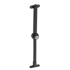 Casement Stay Stainless Steel Telescopic Locking Matt Black L200-295mm in Matt Black