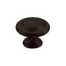 Momo FLORENCIA concentric cabinet knob with bronze finish, featuring a round design and decorative pattern for furniture decor
