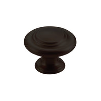 Momo FLORENCIA concentric cabinet knob with bronze finish, featuring a round design and decorative pattern for furniture decor