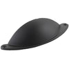 FLORENCIA CUP PULL 64MM MATT BLACK in Matt Black