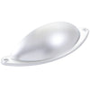 FLORENCIA CUP PULL 64MM MATT CHROME in Matt Chrome