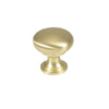 FLORENCIA PLAIN KNOB 29MM BRUSHED MATT BRASS in Brushed Matt Brass