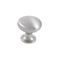 Momo FLORENCIA plain cabinet knob in brown finish, featuring a smooth, rounded design for modern furniture hardware.