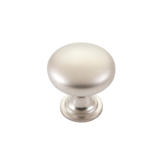 FLORENCIA PLAIN KNOB 29MM SATIN NICKEL in Satin Nickel