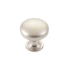 FLORENCIA PLAIN KNOB 29MM SATIN NICKEL in Satin Nickel