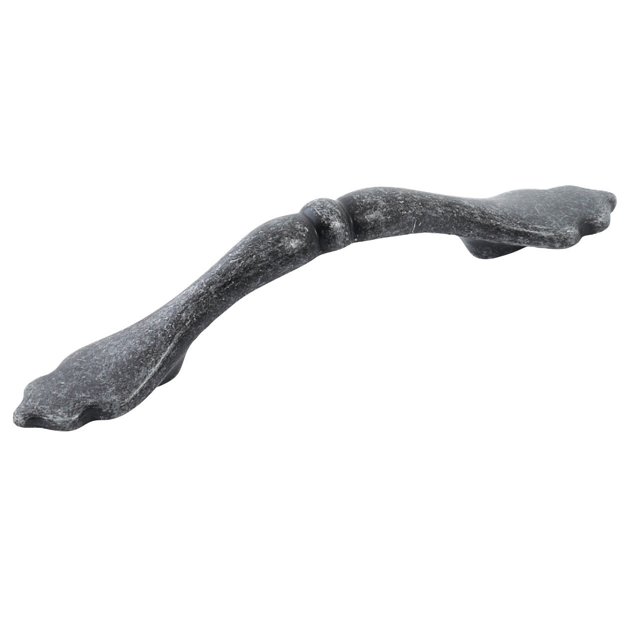 FLORENCIA BOW HANDLE 76MM CHARCOAL in Charcoal