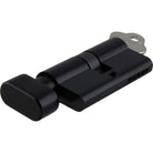 Tradco Euro Double Cylinder, Key/Thumb, 5 Pin, 65mm in Matt Back