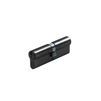 Euro Double Cylinder, 40mm - 3 Pin in Black