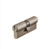 Euro Double Cylinder, 70mm Length in Graphite Nickel