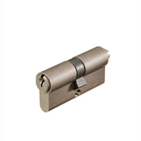 Euro Cylinder & Turn, 70mm Length in Vintage Pewter