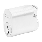 Zanda Oval 6 Pin Cylinder - Keyed Alike — White