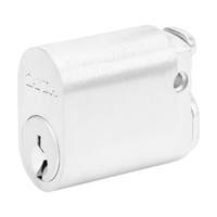 Zanda Oval 6 Pin Cylinder - Keyed Alike — White